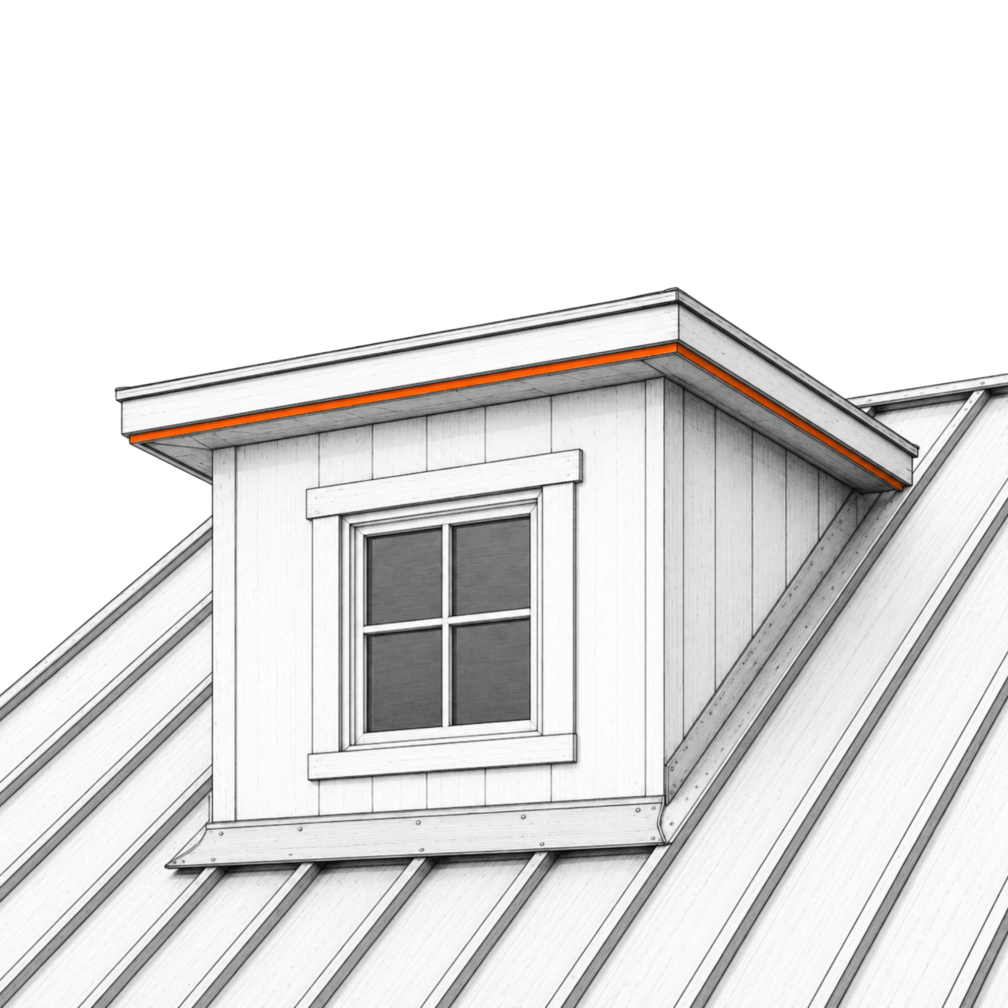 Flat Dormer