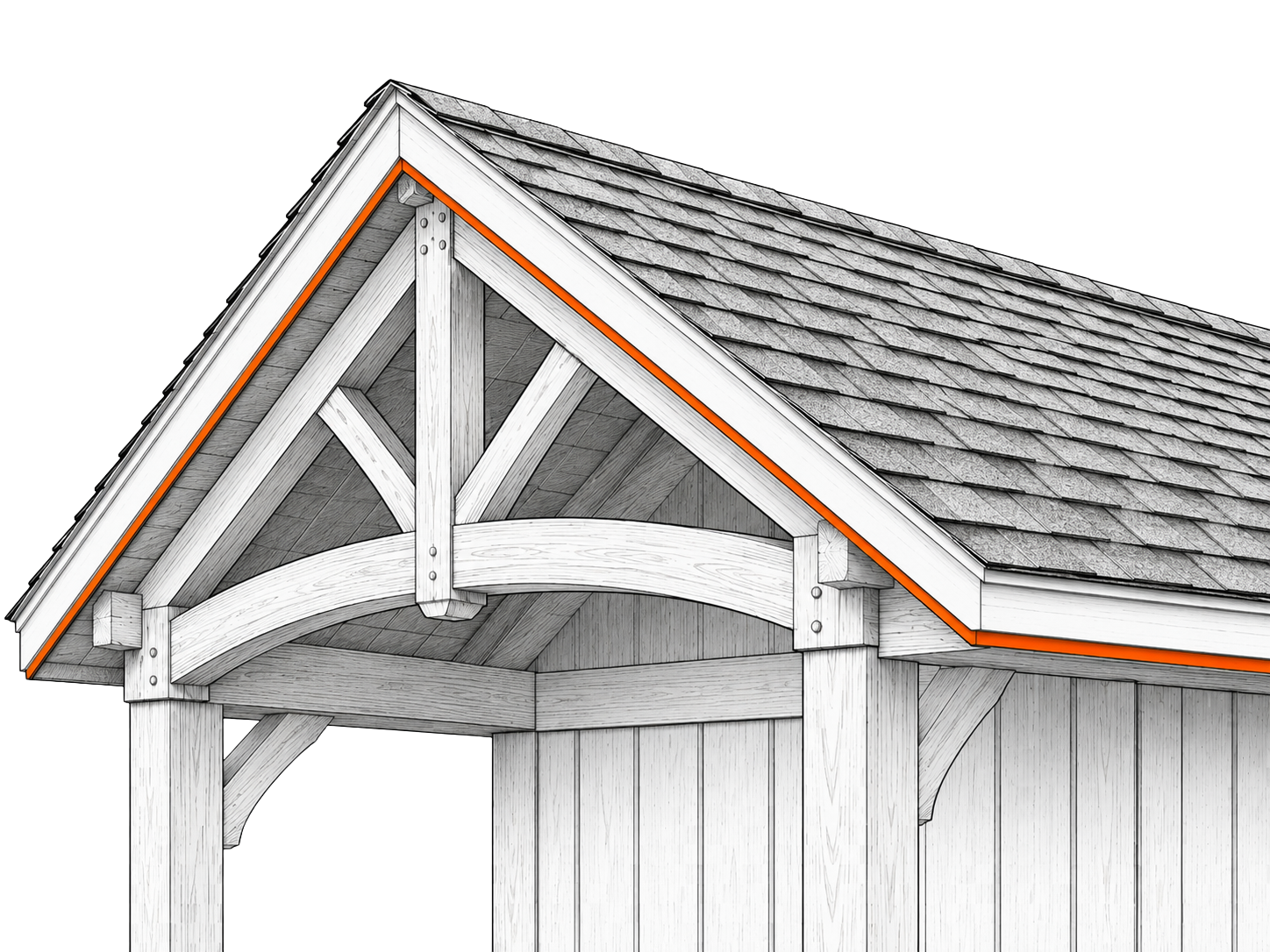 Decorative Roof Truss