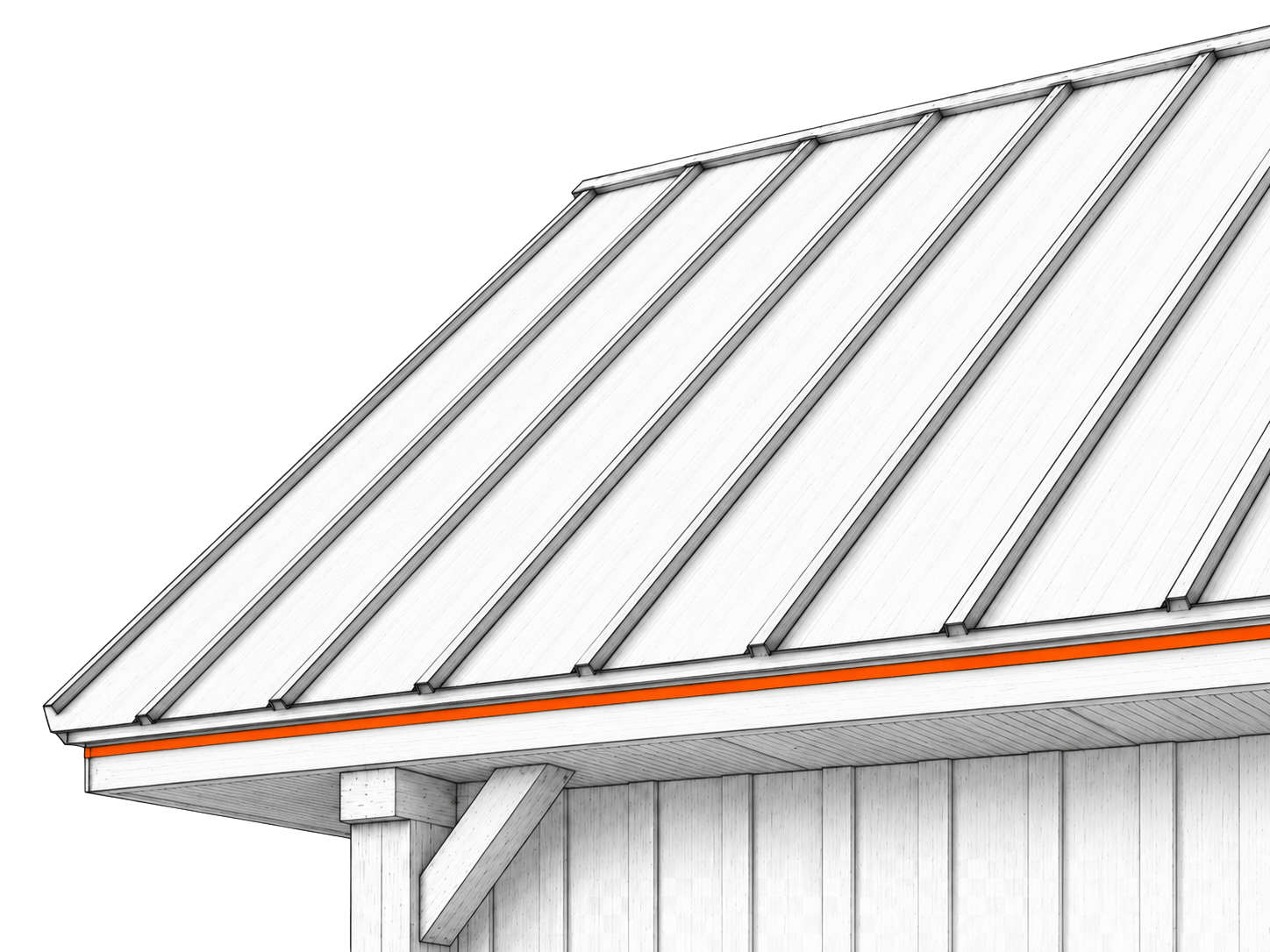 Standing Seam Metal Roof