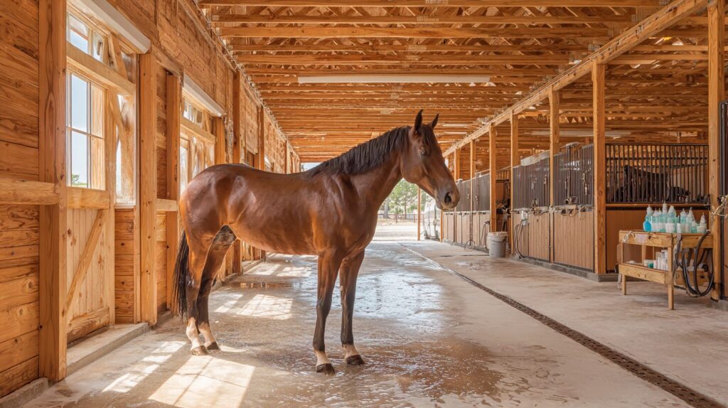 juliabogdan998 interior of a post frame horse tack room and w 707a4270 5c4e 4727 ad21 ce46fae50624 2