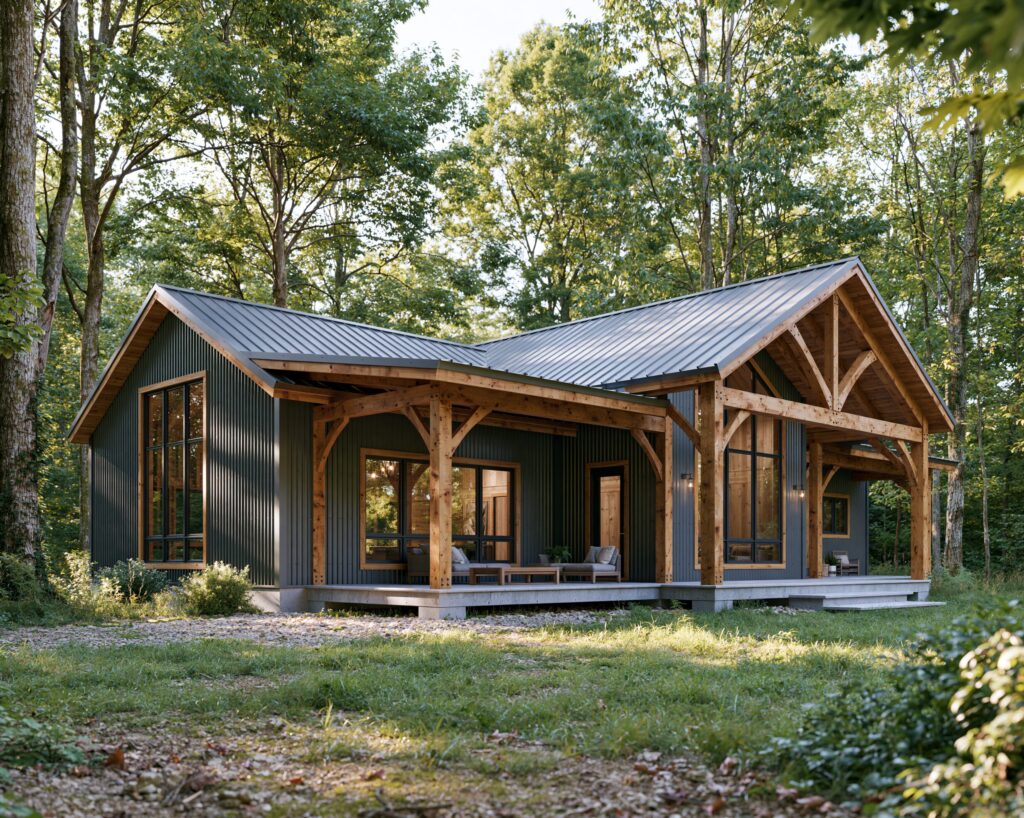 juliabogdan998 large post frame cabin rustic modern wood post 1aff1ffd 40aa 4dc9 a241 4322bef37b95 2