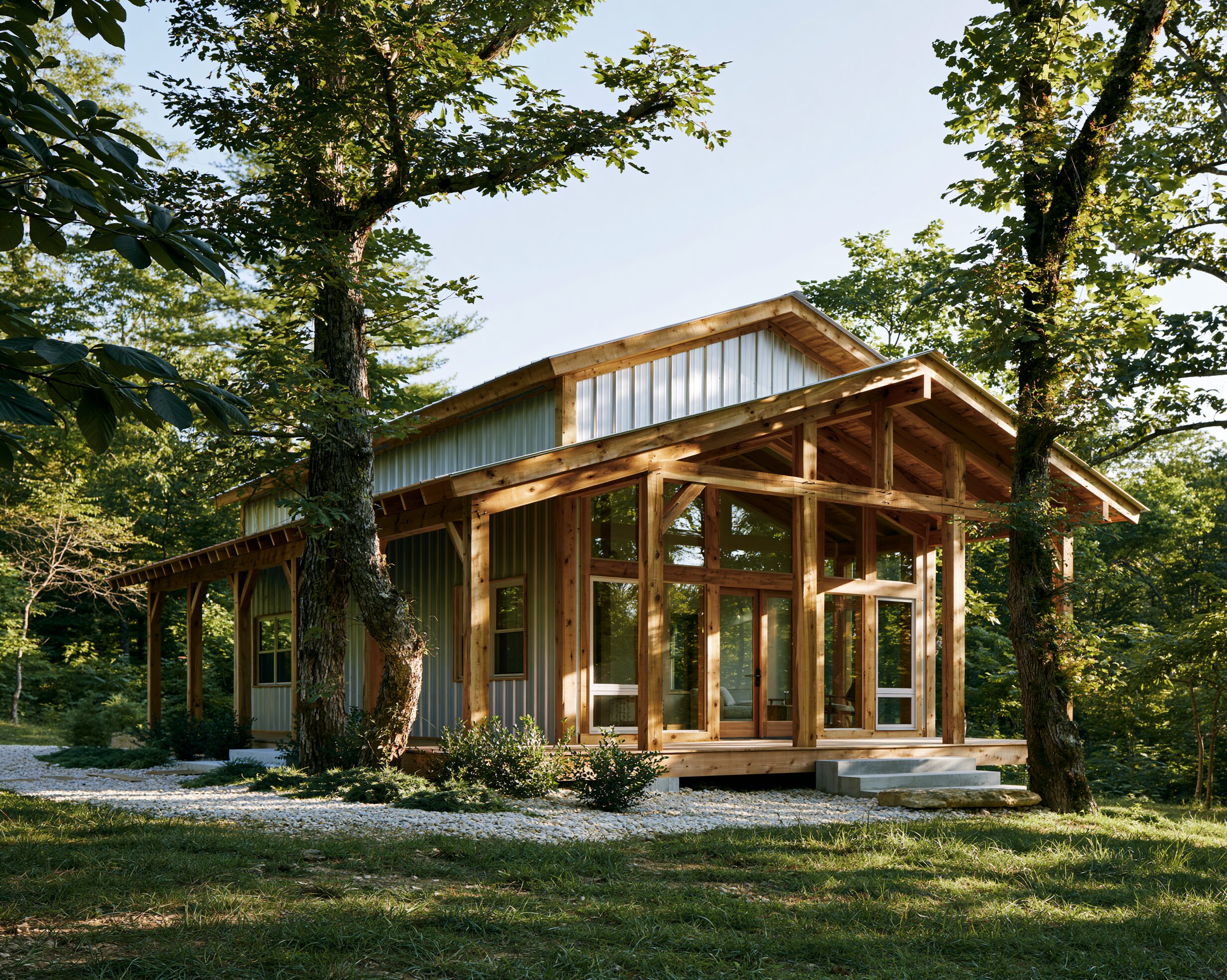juliabogdan998 post frame retreat home in a secluded wooded s a59f1e1c 5834 4800 8091 29075a11c0bc 2