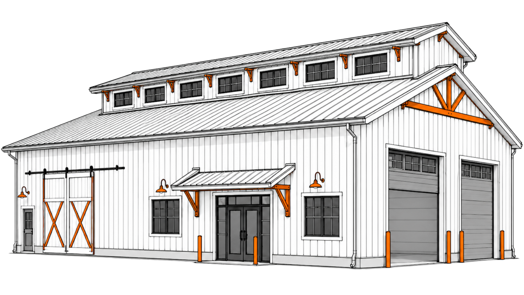 post frame building 15