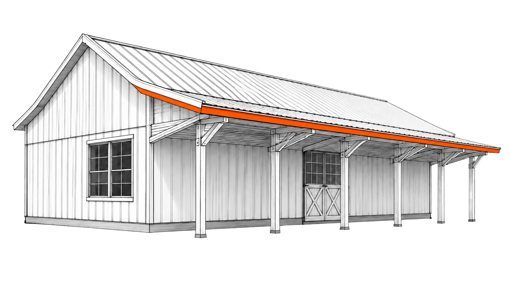 Covered Overhang